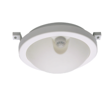 Светильники  светодиодные пылевлагозащищенные — Светильник светодиодный пылевлагозащищенный с инфракрасным датчиком движения PBH-PC3-RSI 12W SENSOR — фото