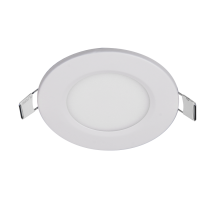 Светильники светодиодные встраиваемые — Светильник вст.PPL-R 12W 6500K IP40 WH D170mm Jazzway круг белый — фото