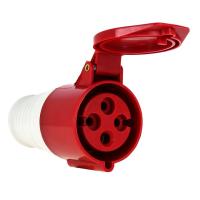 Силовые разъемы — РОЗЕТКА 214 3Р+РЕ 16А 380В EKF — фото