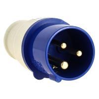 Силовые разъемы — Вилка переносная 013 2Р+РЕ 16А 220В IP44 EKF PROxima — фото