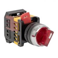 Переключатели EKF PROxima — Переключатель ANC-22 2P красный с подсветкой 220В NO+NC EKF NO+NC EKF — фото