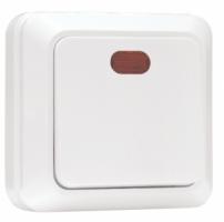 Серия Рим — Выключатель 1 ОП 10 А РИМ С ИНДИКАТОРОМ EKF — фото