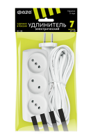 Удлинители и сетевые фильтры — Удлинитель ФАZА 3 х 7.0   УДП-3- 700 — фото