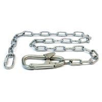 Средства безопасности при работе на высоте — Строп Г из цепи (1,5м.) с карабином (Строп Г) — фото