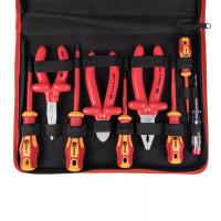 Диэлектрический ручной инструмент — Набор диэлектр. инструмента 9шт НИИ-19 EKF Master — фото