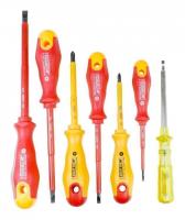 Диэлектрический ручной инструмент — Набор отверток 6612D-7 диэл. 7шт. в коробке — фото