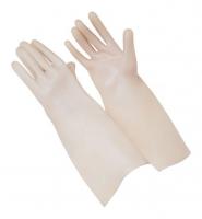 Средства индивидуальной защиты — Перчатки диэлектрический латекс — фото