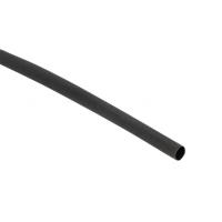 Термоусаживаемая трубка ТУТ — Термоусадочная черная клеевая трубка ТТКнг 3/1 отрезки 1м EKF — фото