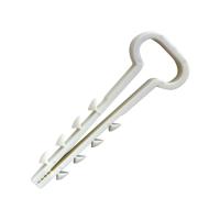 Дюбель-хомуты — ДЮБЕЛЬ-ХОМУТ 6Х12 БЕЛЫЙ (100 ШТУК) ПЛОСКИЙ — фото