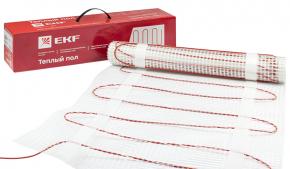 Нагревательные маты "УЮТ" — Мат нагревательный двухжильный &quot;Уют&quot; 5 кв. м. 750 Вт EKF Proxima — фото