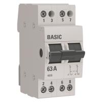 Трехпозиционные переключатели EKF — Трехпозиционный переключатель 2P 63 A EKF Basic — фото