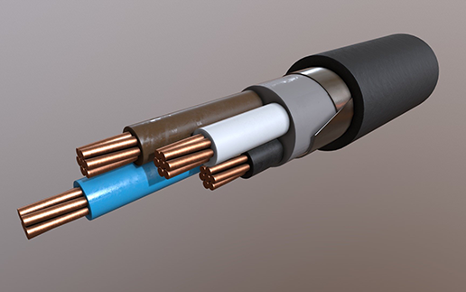 Кабели и провода — Кабель силовой ВВГ, ВБШВ — фото