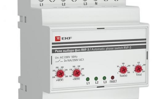 Реле, таймеры, частотные преобразователи — Реле выбора фаз — фото